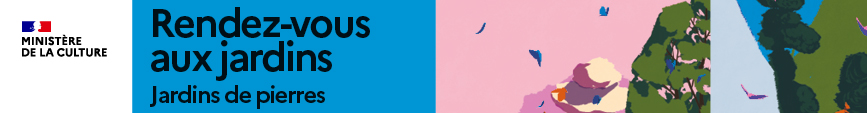 bandeau image affiche rendez vous aux jardins 2025